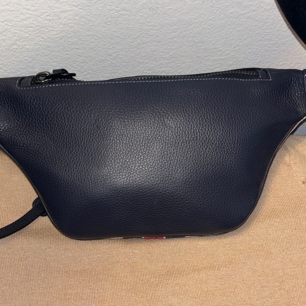 Coach Thompson Belt Bag In Signature Jacquard With Varsity Stripe - Picture 4 of 7